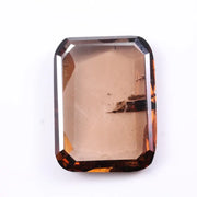 8.50 Ct Emerald Cut Lab Grown Brown Diamond, Rare Loose CVD Lab Created Stone, Ethical Sustainable Conflict-Free Luxury Diamond for Jewelry