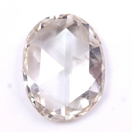 4.75 Ct Oval Cut Lab Grown Diamond, Light Champagne Loose CVD Lab Created Stone Ethical Sustainable Conflict-Free Luxury Diamond for Jewelry