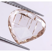 0.98 CT Pear Cut Lab Grown Light Brown Diamond, Loose CVD Lab Created Stone, Eco-Friendly Ethical Sustainable Diamond for Wedding Jewelry
