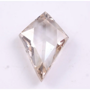 1.13 Ct Kite Cut Lab Grown Light Brown Diamond, Ethical Loose Lab Created Conflict Free Diamond for Unique Jewelry, Eco Friendly Diamond