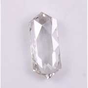 0.65 Ct Hexagon Cut DEF Color Lab Grown Diamond Loose CVD Stone for Custom Jewelry Ring 