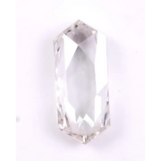 0.65 Ct Hexagon Cut DEF Color Lab Grown Diamond Loose CVD Stone for Custom Jewelry Ring 