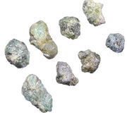 Loose Green Grey Rough Diamond, Uncut Raw Irregular Shape Earth Mined Diamond for Jewelry Making