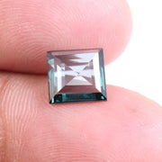 1.00 Carat Blue Princess Cut Lab Grown Diamond, Antique Cut Blue Diamond for Fine Jewelry or Collectors, Perfect for Engagement Ring , CVD Blue Diamond