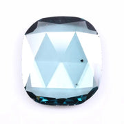 1 Ct Blue Cushion Rose Cut Lab Grown Diamond – Ethical Conflict-Free CVD Loose Diamond for Engagement Rings, Jewelry & Gifts