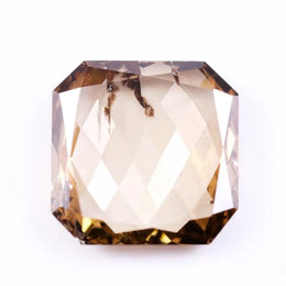 1.42 Ct Radiant Cut Brown Lab Grown Diamond – Ethical Eco-Friendly CVD Loose Diamond for Rings, Pendants & Custom Jewelry