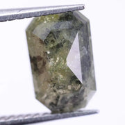 natural radiant cut green color diamond, radiant diamond with halo, light green diamond, radiant diamond ratios, green diamonds ring, mens green diamond ring.