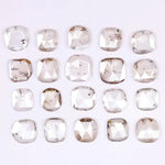 0.70 To 1.50 Ct White Brown Colored Diamond Lab Grown Diamond Rose Cut Oval Cushion Cut Diamond Custom For Jewerly