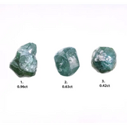 Natural Blue Raw Rough Diamond Uncut Irregular Shaped Diamond Lot Loose Use For Custom Jewerly 