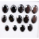 CVD Black Oval Diamonds Lot, Lab Grown Fancy Cut Polished Stones for Engagement Rings, Jewelry Making & Wholesale Buying
