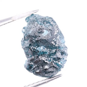 2.55 Ct  Blue Rough Diamond Natural Uncut Raw for Unique Wedding Jewelry 