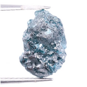 2.55 Ct  Blue Rough Diamond Natural Uncut Raw for Unique Wedding Jewelry 