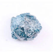 1.70 Ct Rare Blue Rough Diamond  Treated Natural Loose Earth Mined For Custom Wedding Jewelry