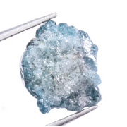 1.70 Ct Rare Blue Rough Diamond  Treated Natural Loose Earth Mined For Custom Wedding Jewelry