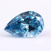 0.85 Ct Blue Pear Lab Grown Diamond – Pear Cut CVD Loose Diamond for Engagement Rings, Earrings, and Custom Jewelry