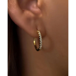 gold twist hoop earrings with elegant pearl drop earrings gold detailing for classy and fashionable jewelry styling.