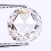 0.48 Ct, 5 MM White Round Rose Cut CVD Diamond, Lab Grown Loose Diamond, Rose Cut Diamond for Engagement Ring or Gift for Her