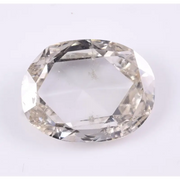 4.75 Ct Oval Cut Lab Grown Diamond, Light Champagne Loose CVD Lab Created Stone Ethical Sustainable Conflict-Free Luxury Diamond for Jewelry