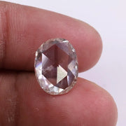 4.75 Ct Oval Cut Lab Grown Diamond, Light Champagne Loose CVD Lab Created Stone Ethical Sustainable Conflict-Free Luxury Diamond for Jewelry