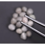 3.90 Ct grey raw diamond, rustic rough uncut diamond lot, natural earth mined loose grey diamonds for jewelry making and engagement rings