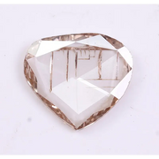 0.98 CT Pear Cut Lab Grown Light Brown Diamond, Loose CVD Lab Created Stone, Eco-Friendly Ethical Sustainable Diamond for Wedding Jewelry