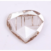 0.98 CT Pear Cut Lab Grown Light Brown Diamond, Loose CVD Lab Created Stone, Eco-Friendly Ethical Sustainable Diamond for Wedding Jewelry