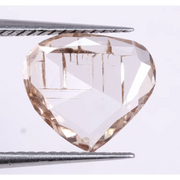0.98 CT Pear Cut Lab Grown Light Brown Diamond, Loose CVD Lab Created Stone, Eco-Friendly Ethical Sustainable Diamond for Wedding Jewelry