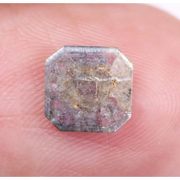 0.45 Ct Loose Uncut Asscher Lab Grown Diamond Use For Jewerly 