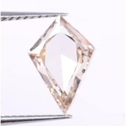 1.13 Ct Kite Cut Lab Grown Light Brown Diamond, Ethical Loose Lab Created Conflict Free Diamond for Unique Jewelry, Eco Friendly Diamond
