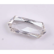 0.65 Ct Hexagon Cut DEF Color Lab Grown Diamond Loose CVD Stone for Custom Jewelry Ring 