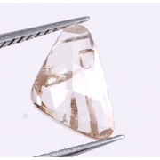 1.01 Ct Trillion Cut Lab Grown Fancy Brown Diamond, Ethical Loose CVD Diamond, Conflict Free Lab Created stone for Custom Jewelry