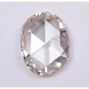 4.75 Ct Oval Cut Lab Grown Diamond, Light Champagne Loose CVD Lab Created Stone Ethical Sustainable Conflict-Free Luxury Diamond for Jewelry