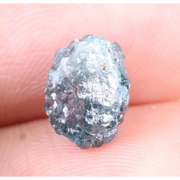 raw unpolished diamond crystal with rough raw uncut diamond appearance bue rough diamond 