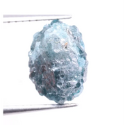 raw unpolished diamond crystal with rough raw uncut diamond appearance bue rough diamond 