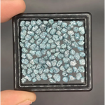 5.00 Ct Blue Rough Diamond Lot – Natural Earth Mined Loose Uncut Raw Rustic Conflict-Free Diamonds for Jewelry Making
