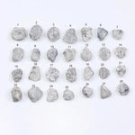 Grey raw diamond, rough uncut earth mined irregular natural diamond for high-quality jewelry making