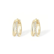 gold stud earrings for men with sleek polished finish and mens hoop earrings gold style for trendy luxury fashion.