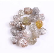 14.85 Ct Grey Uncut Raw Rough Diamond Lot Loose Earth Mined Diamond Lot Use For Custmer Jewerly 