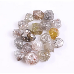14.85 Ct Grey Uncut Raw Rough Diamond Lot Loose Earth Mined Diamond Lot Use For Custmer Jewerly 