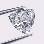 1.19 Ct Lab Grown Trillion Cut Diamond, 7 MM CVD Diamond for Engagement Ring, Eco-Friendly Ethical Lab Grown Diamond, One of Kind