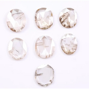lab grown loose cvd diamond white and brown coloed diamond oval cut diamond use for custom jewerly 