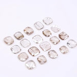 0.70 To 1.50 Ct White Brown Colored Diamond Lab Grown Diamond Rose Cut Oval Cushion Cut Diamond Custom For Jewerly