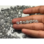 10.00 Ct Grey Lab Grown Colored Diamond Lot Uncut Rough Raw Diamond Lot Use For Custom Jewerly 