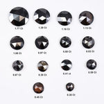 Black Round Cut Lab Grown Diamonds, 0.30 to 1.77 Ct Fancy Loose Diamonds for Jewelry Designers, Fancy CVD Diamond for Wedding Rings