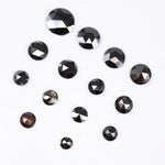 Black Round Cut Lab Grown Diamonds, 0.30 to 1.77 Ct Fancy Loose Diamonds for Jewelry Designers, Fancy CVD Diamond for Wedding Rings