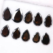 Pear Shape Lab Grown Diamonds 0.49 to 1.53 Ct, Fancy Loose Eco Friendly CVD Stones for Bridal Jewelry,