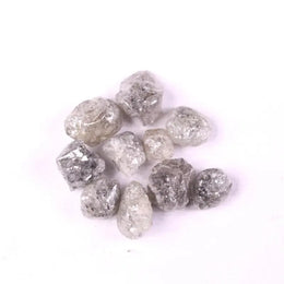 5.50 Ct Natural Grey Rough Diamond raw uncut stone for jewelry making rustic earth mined grey diamond