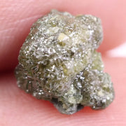 2.41 Ct Green Rough Diamond Natural Uncut Irregular Shape Loose Diamond for Jewelry 