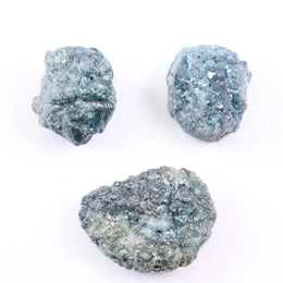 32.21 Ct Blue Rough Diamond Lot Loose Uncut Rough Diamond Use For Custom Jewerly 