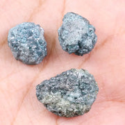 32.21 Ct Blue Rough Diamond Lot Loose Uncut Raw Rustic Diamond Earth Mined Diamond For Custom Jewerly.
